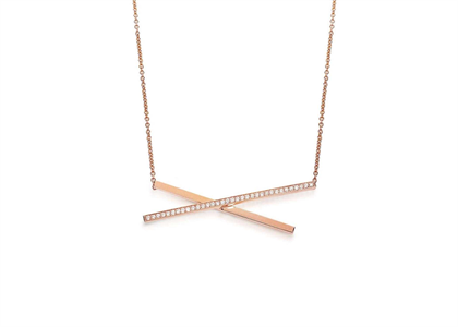 X Shape Bar Pendant